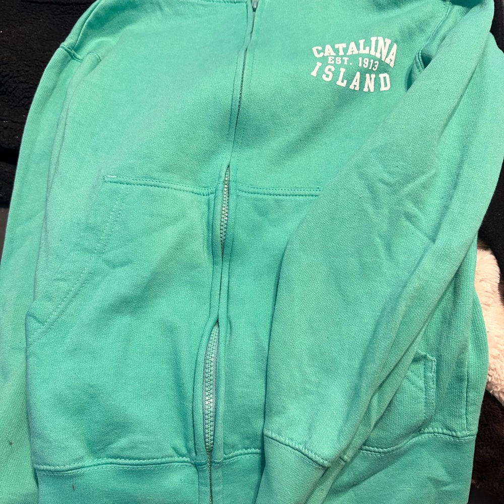 Catalina Island Zip Up Hoodie